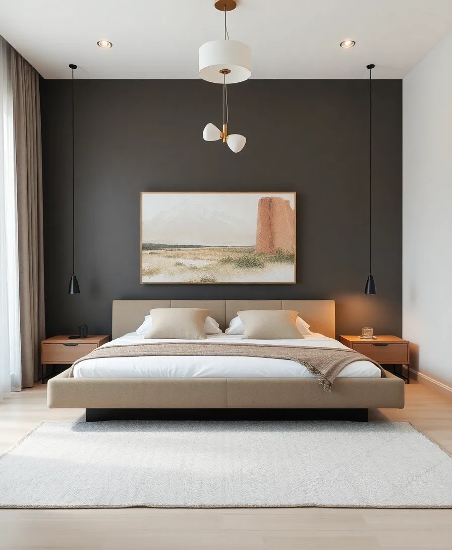 25 Stunning Bedroom Ideas That Will Transform Your Space Overnight! - 12. Contemporary Comfort