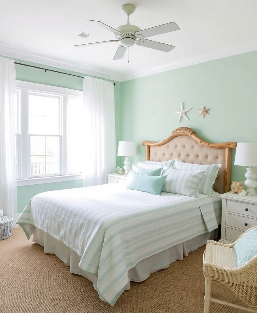 25 Stunning Bedroom Ideas That Will Transform Your Space Overnight! - 4. Coastal Retreat